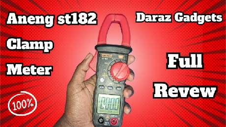Aneng st182 clamp meter price and full revew